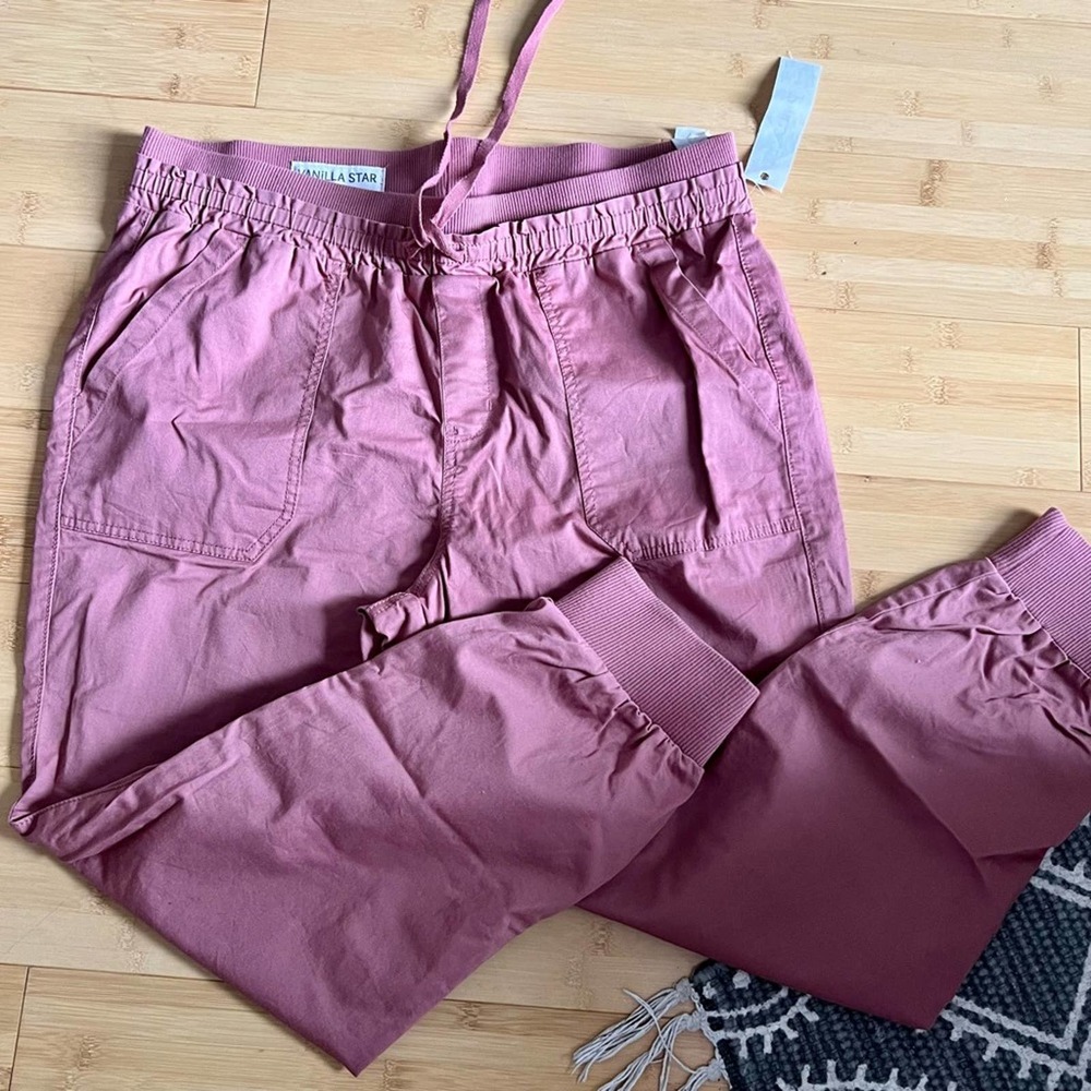 Ladies khaki joggers size XL NWT
